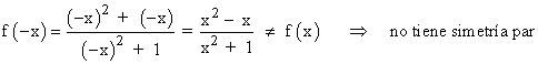 simetría par