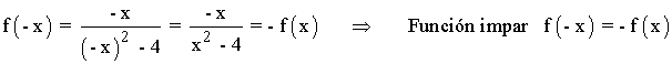 simetria funcion racional